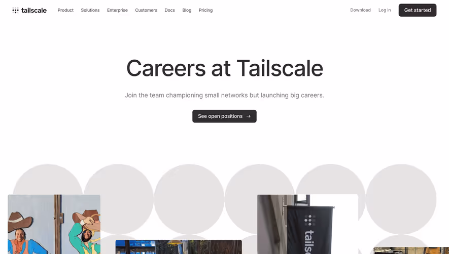 Tailscale Careers Page