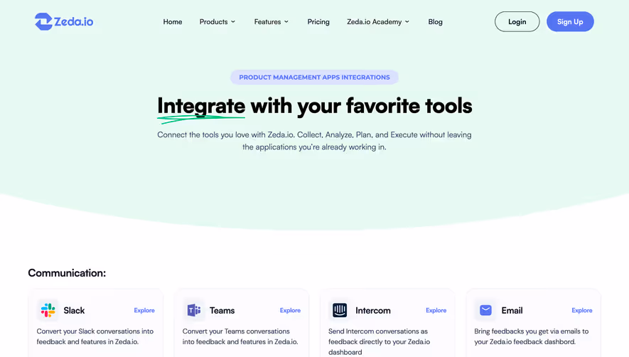 Zeda.io Integrations Library