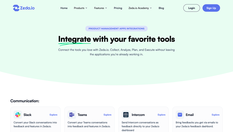 Zeda.io Integrations Library