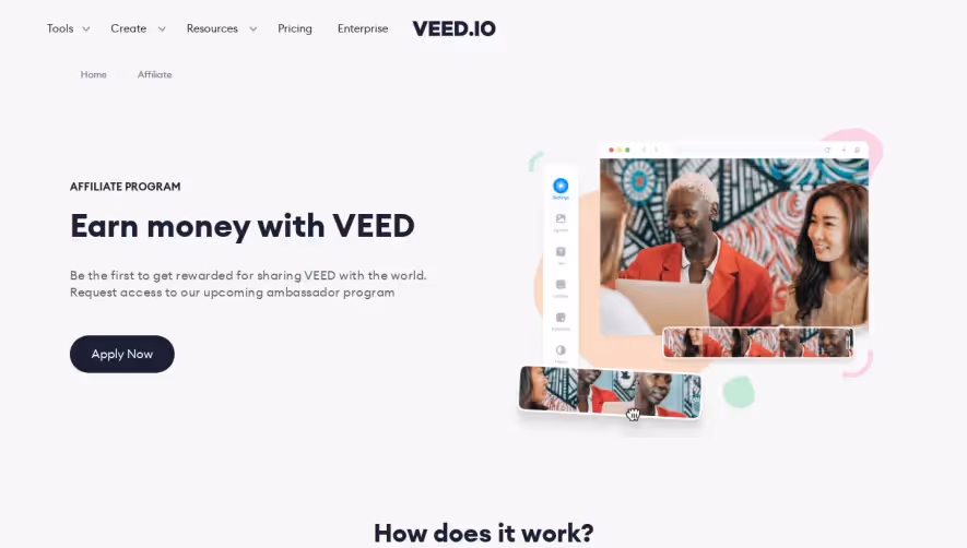 Veed Affiliate Page
