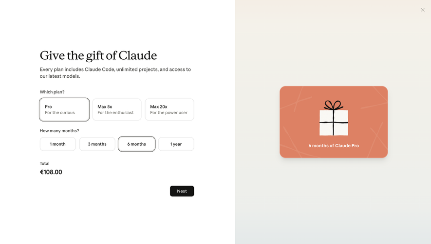 Claude Gift