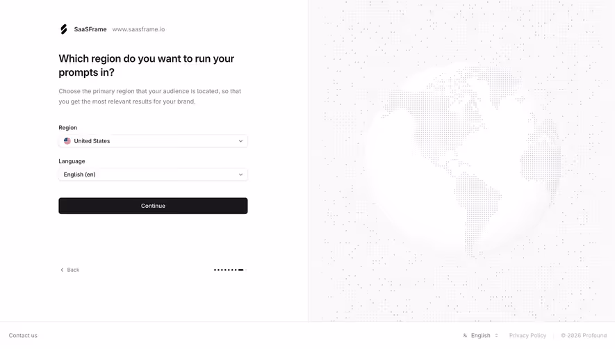 Profound Select Region