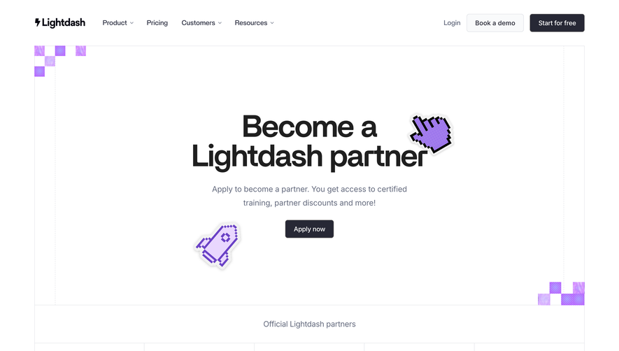 Lightdash Affiliate Page