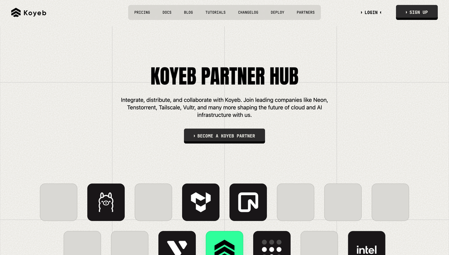 Koyeb Affiliate Page