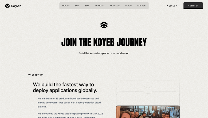 Koyeb Careers Page