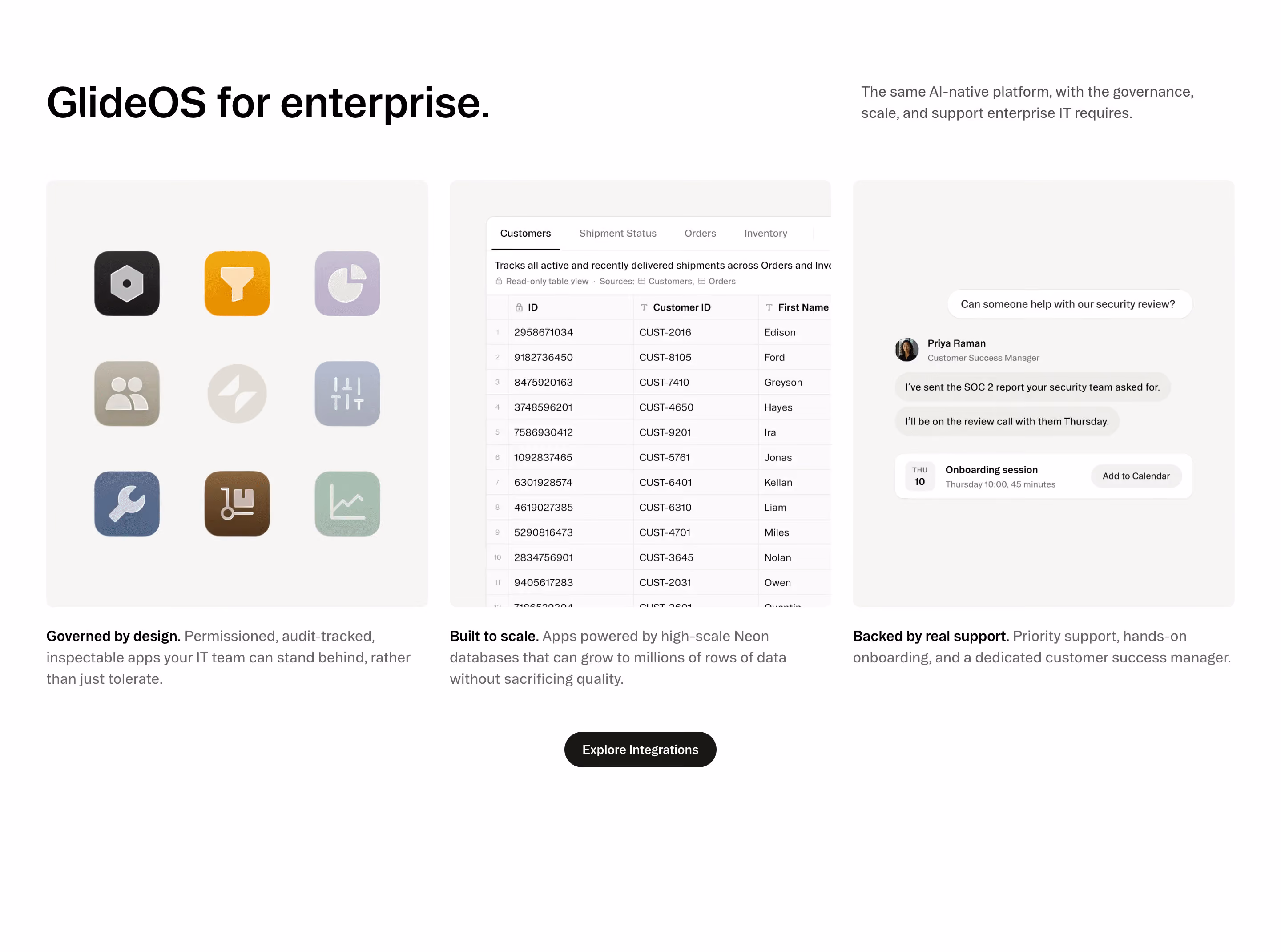 Glide Features