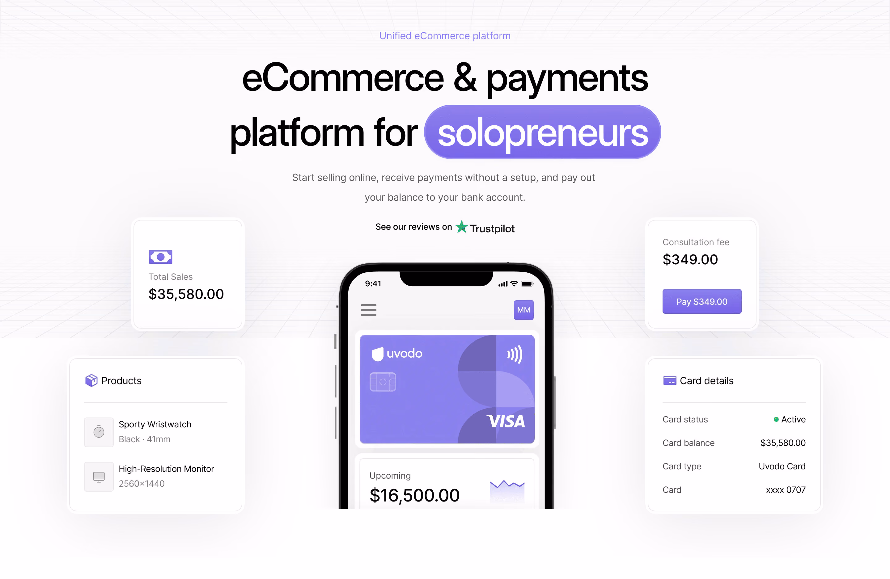 Uvodo Commerce and payments platform