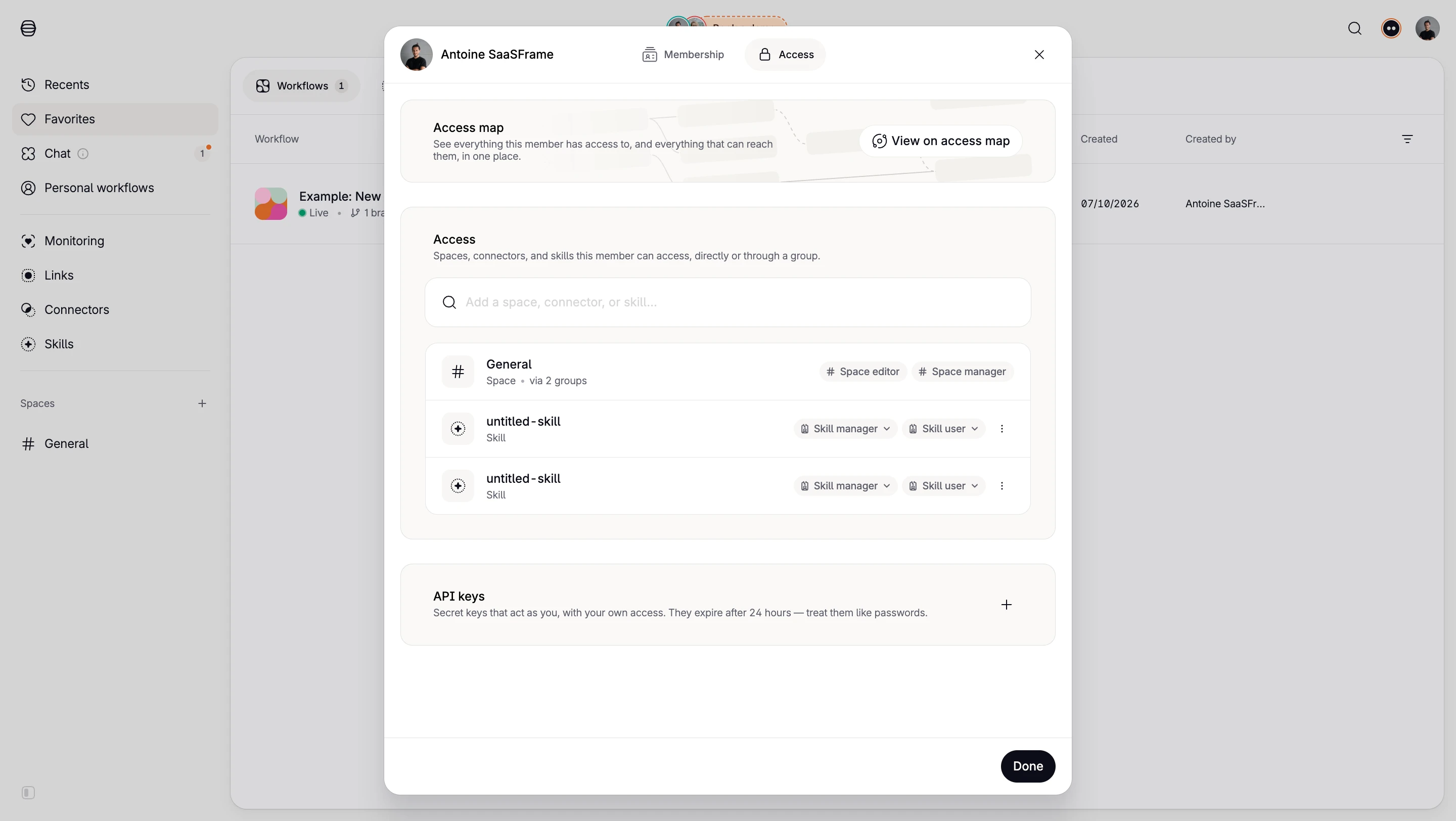 Tines Member Access Permissions