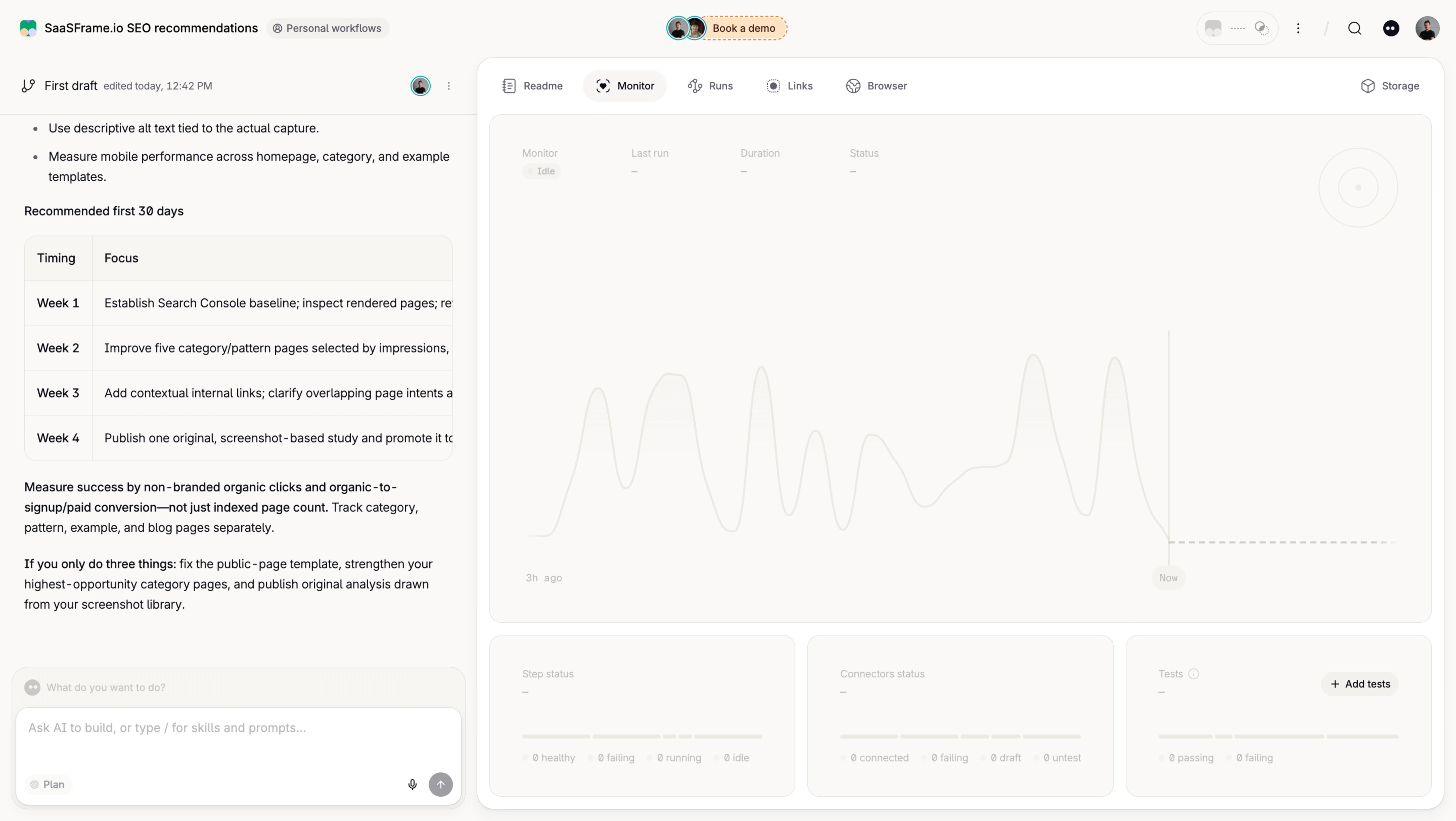 Tines Workflow Monitoring Loading State