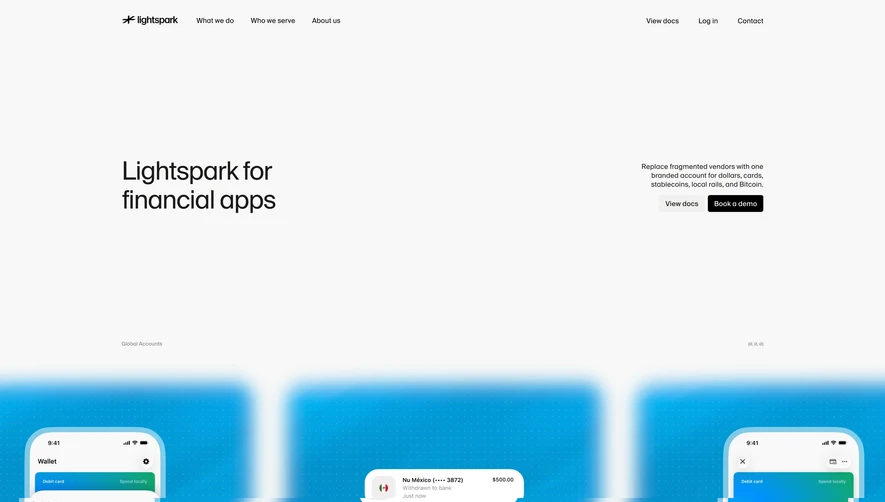 Lightspark  Use Cases