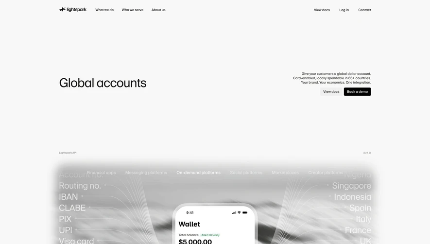 Lightspark Features Page