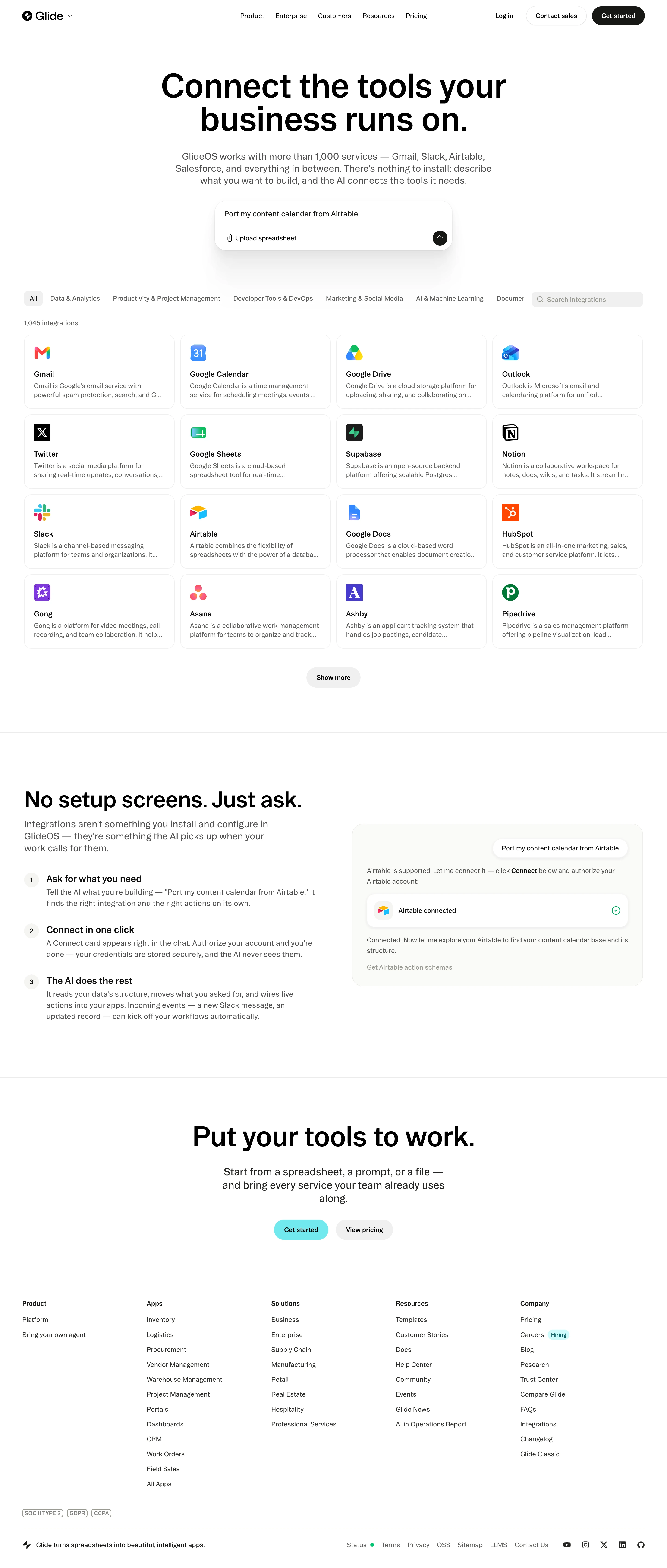 Glide Integrations Library
