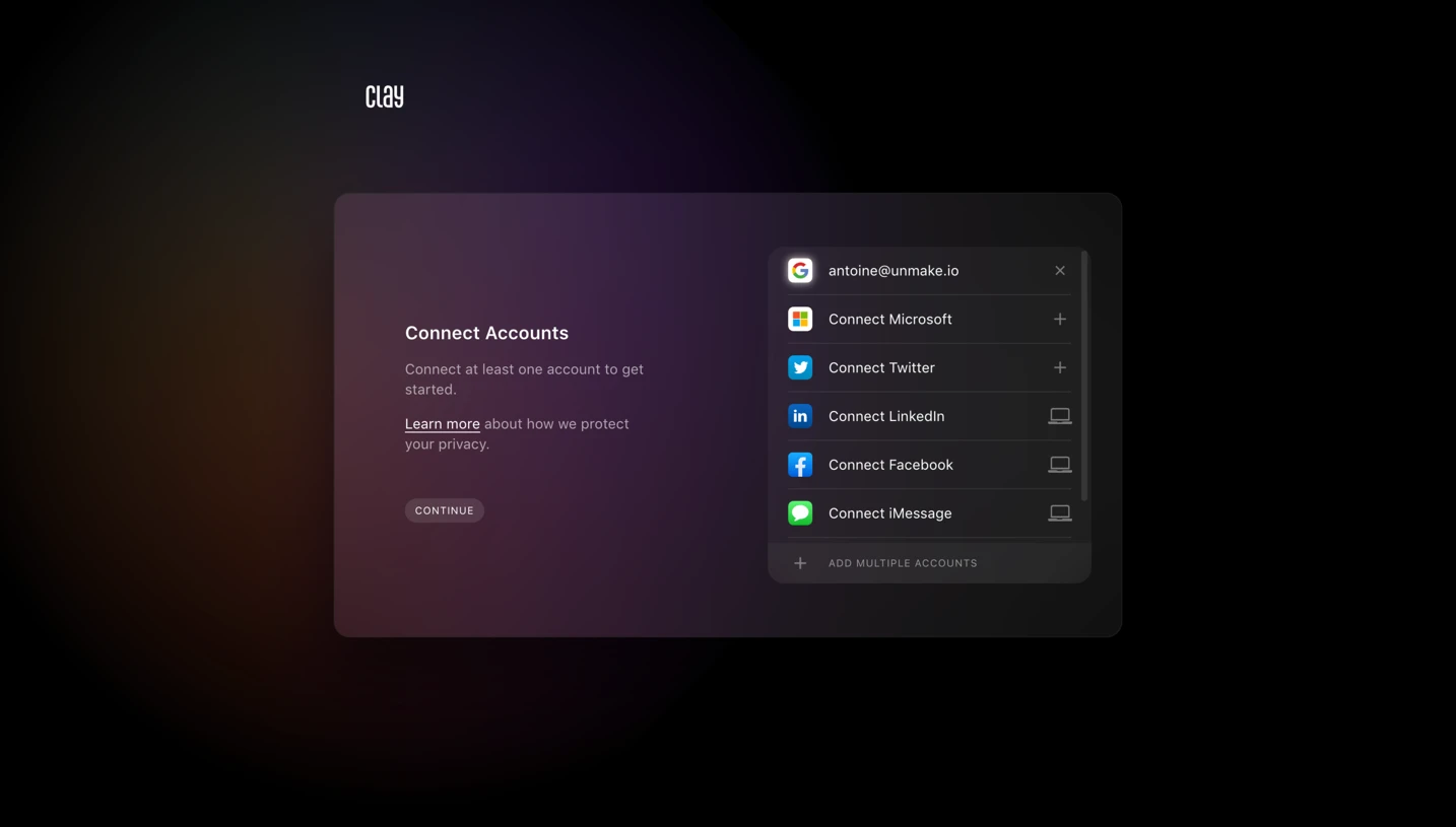 Attio mobile screenshot