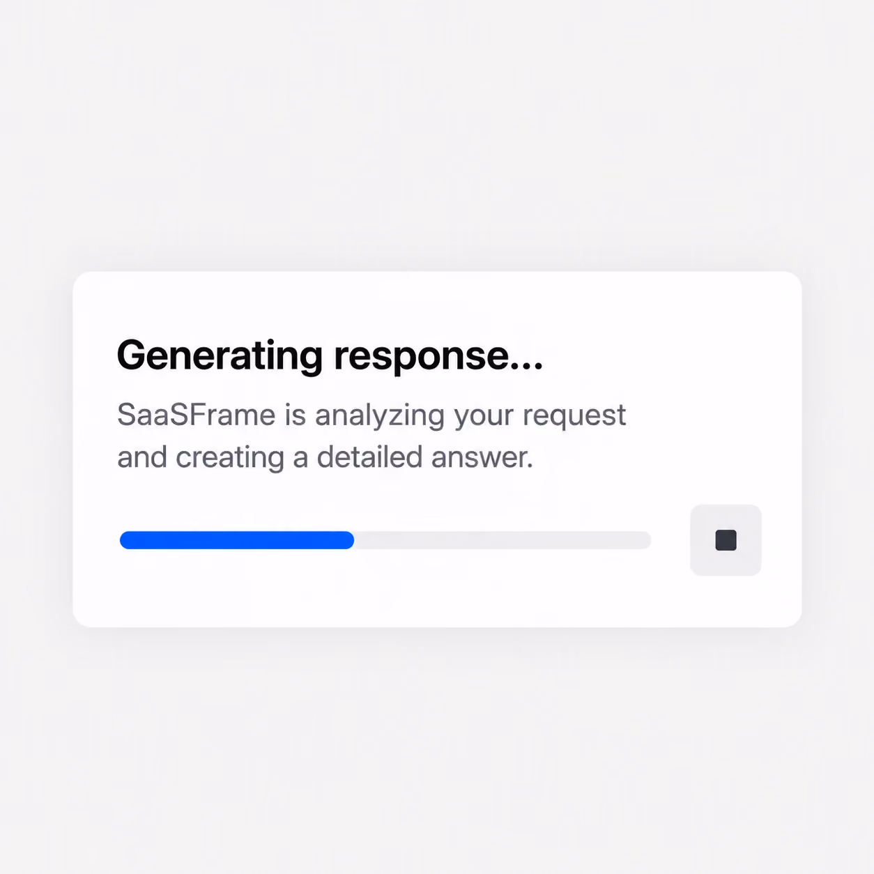 AI Generation State