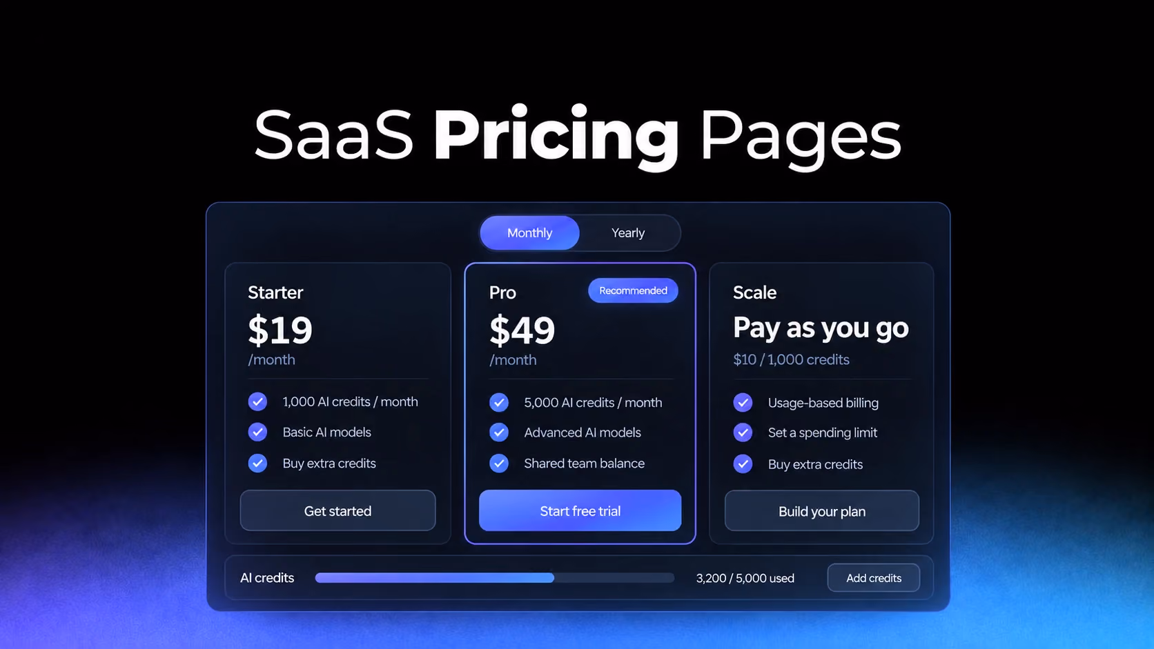 10 SaaS Pricing Page Design Trends for 2026 (with Real Examples)