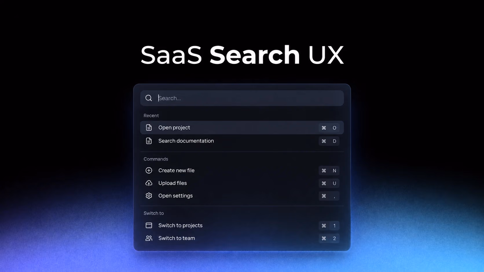 SaaS Search UX: 6 Command Palette and Search Modal Examples