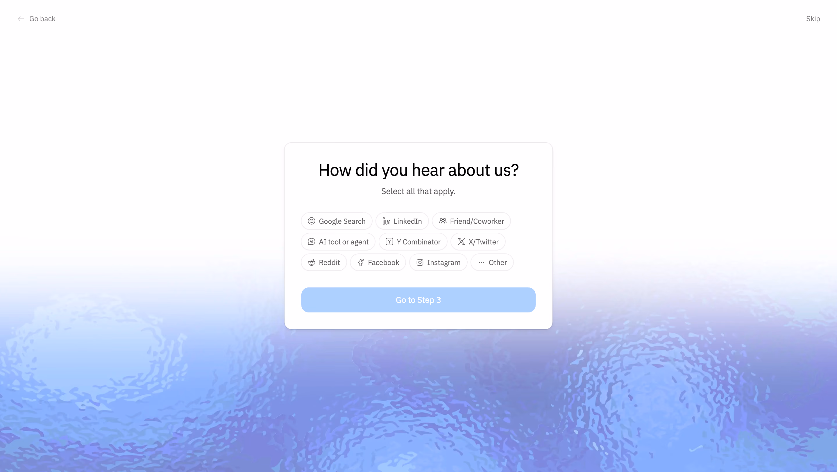 Context.dev How did you hear about us?