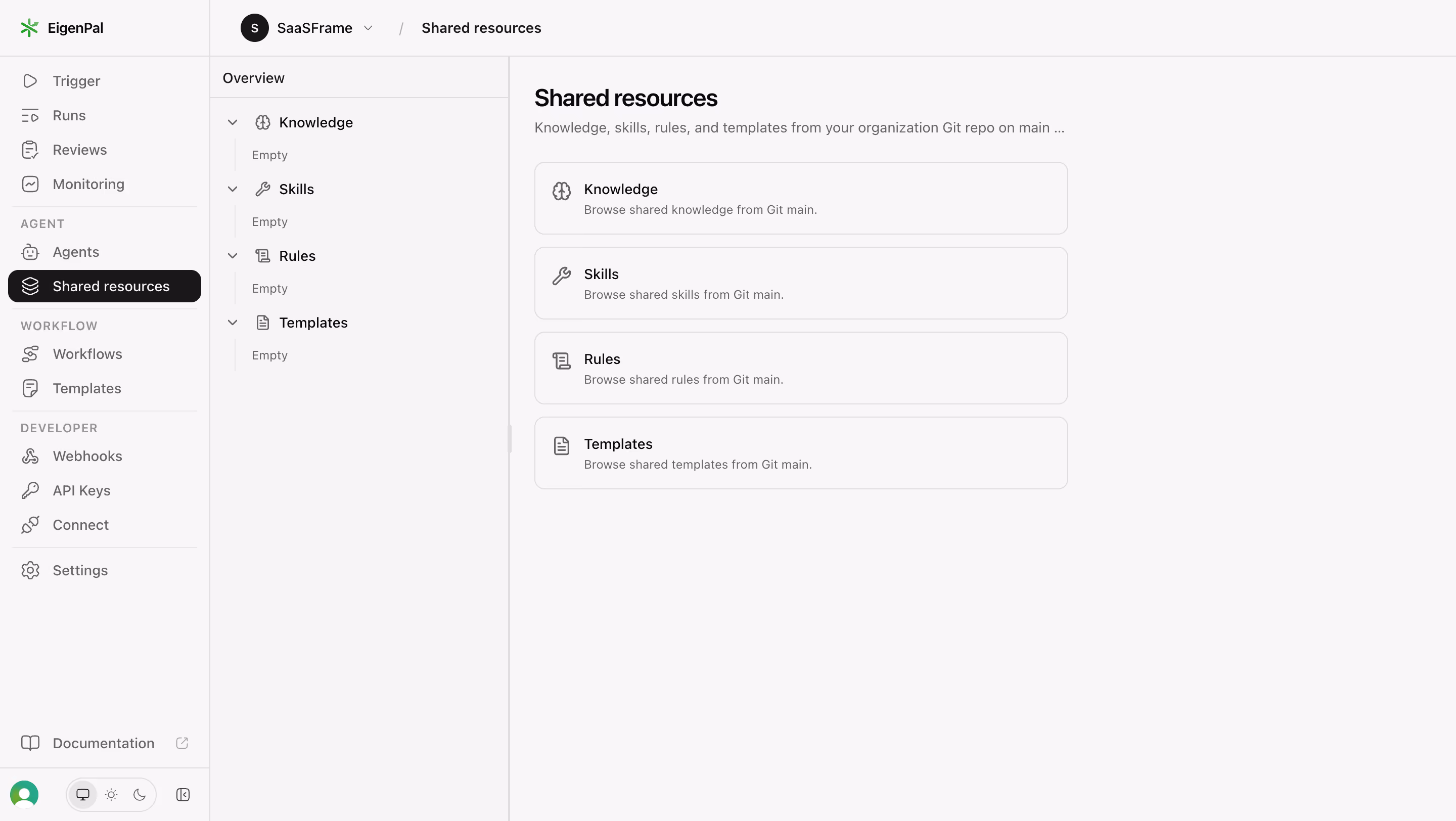 EigenPal Shared resources library