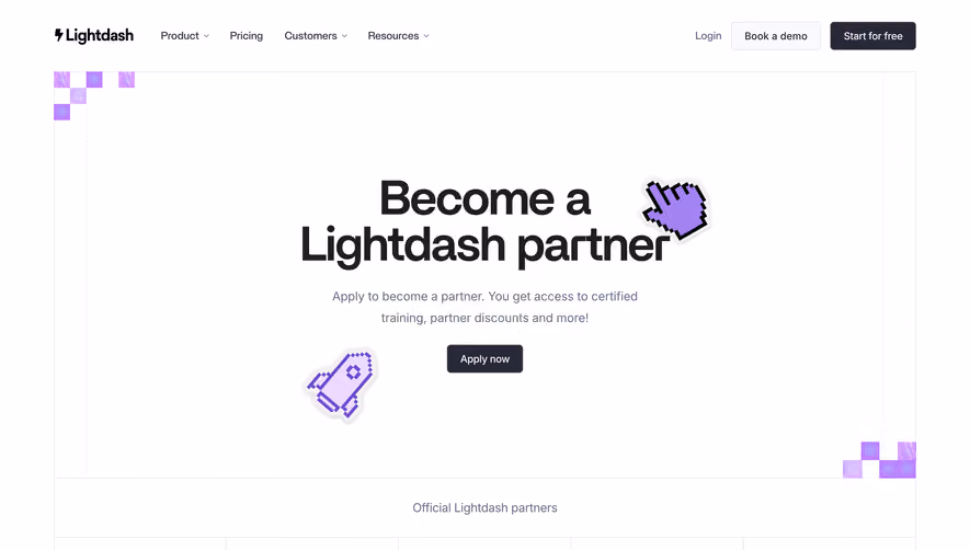 Lightdash Affiliate Page