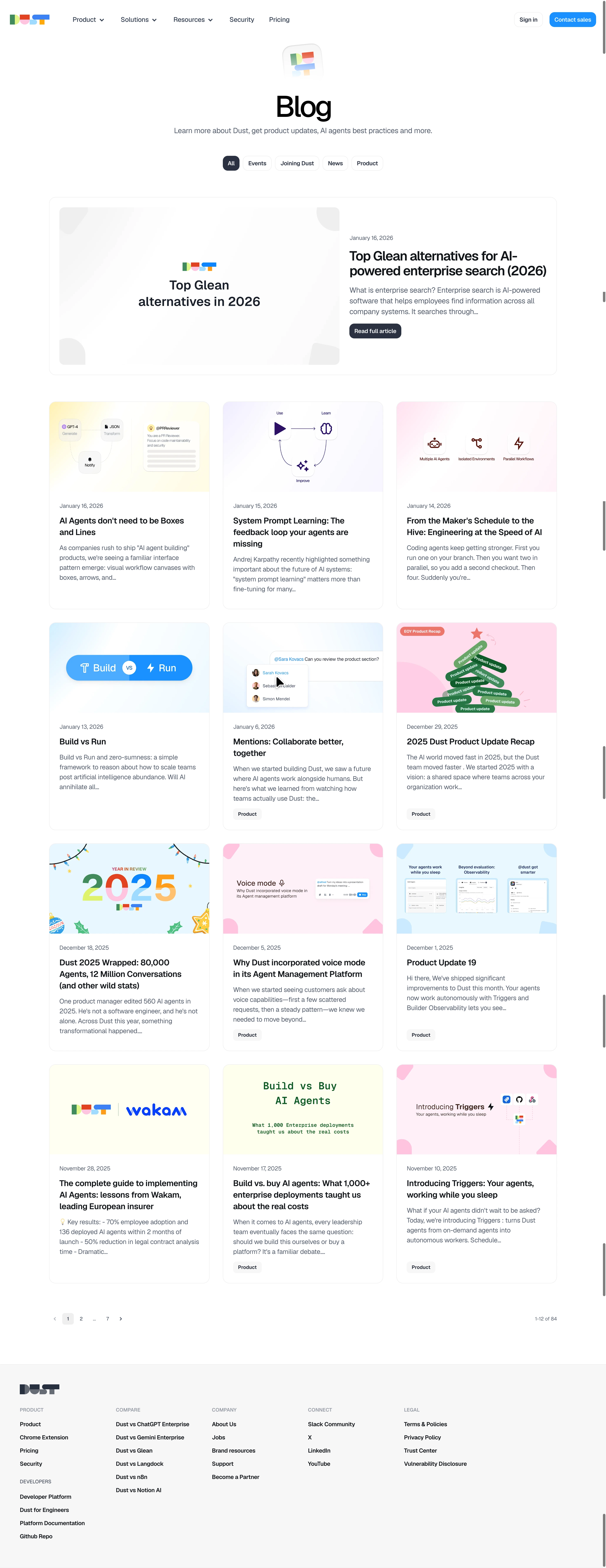 Dust Blog Feed