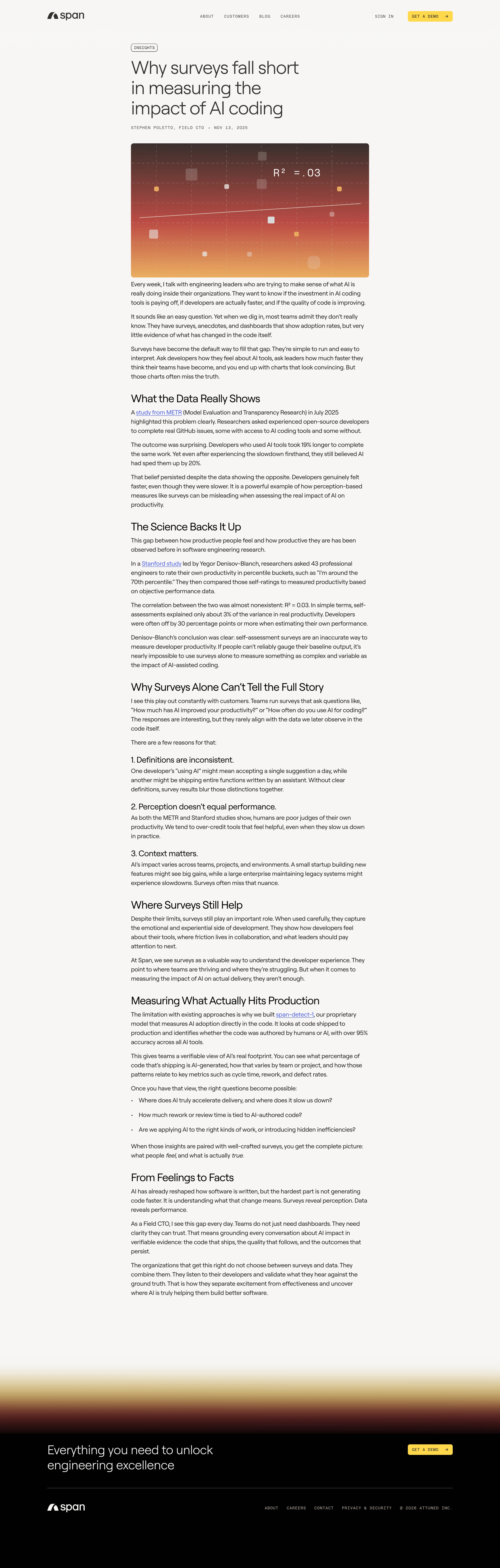 Span Blog Post