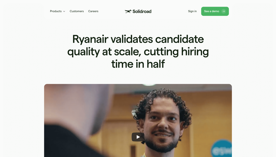 Solidroad Customers Page