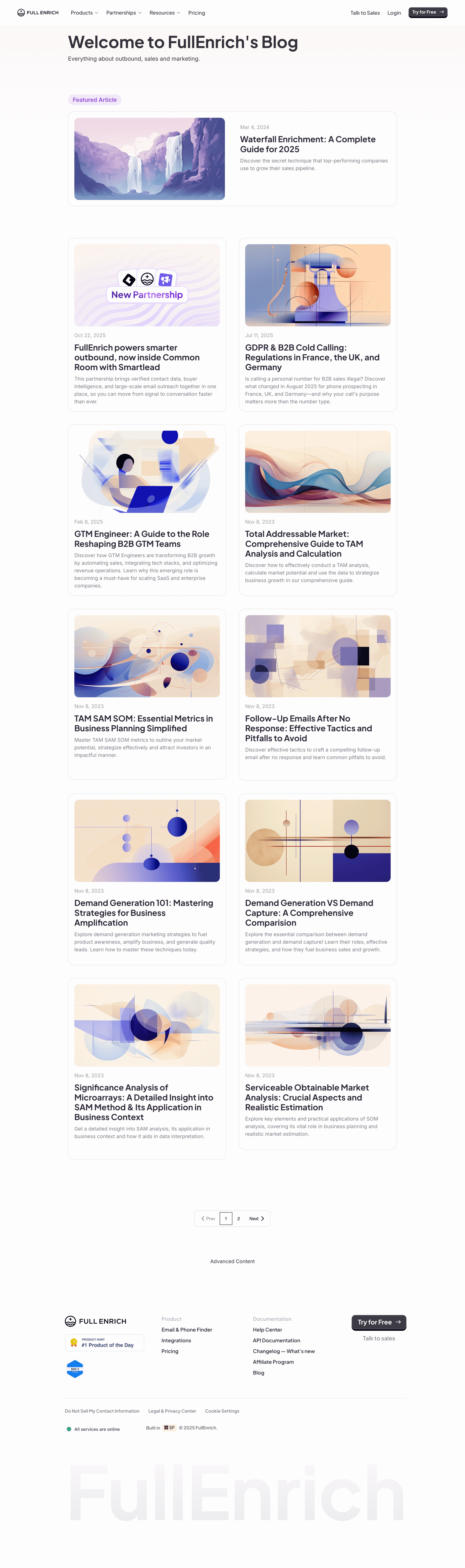 FullEnrich Blog Feed