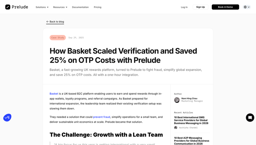 Prelude Blog Post