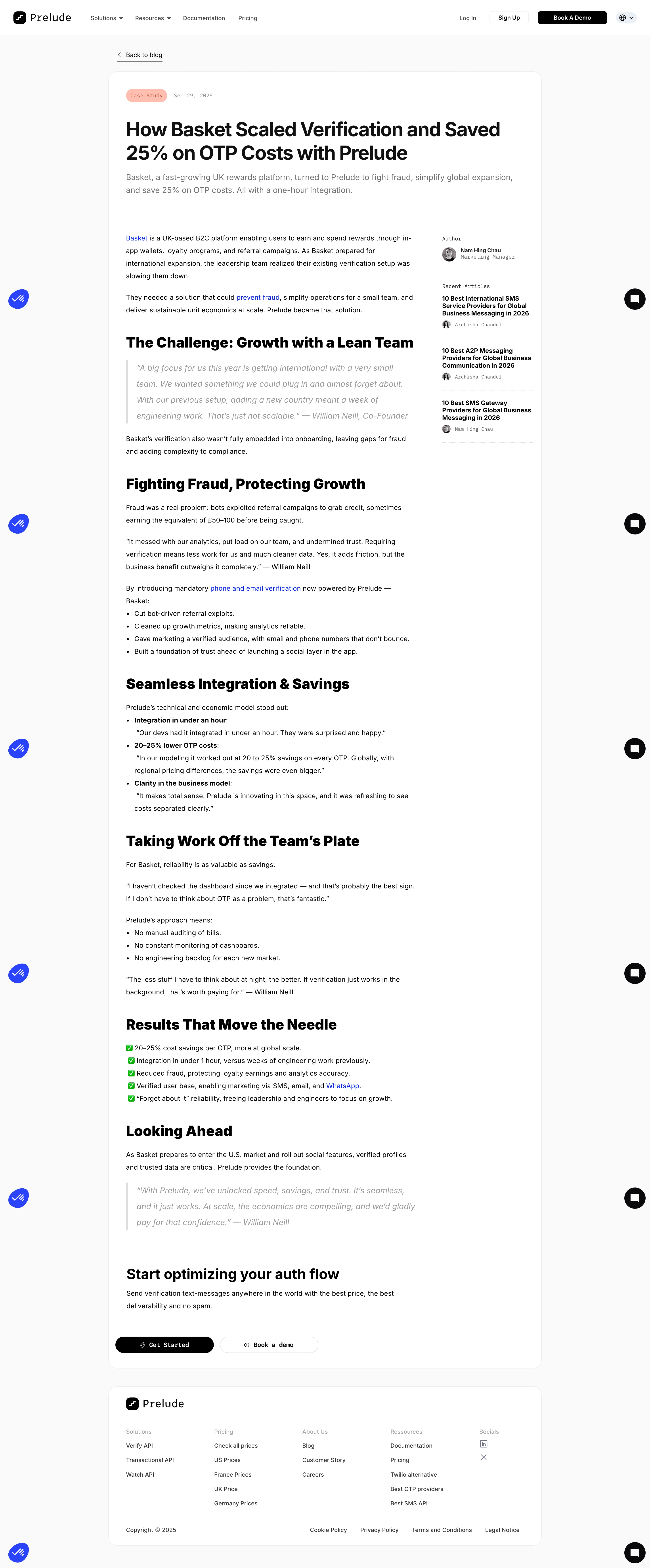 Prelude Blog Post