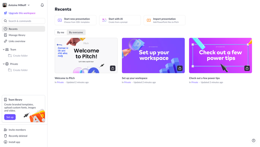 Pitch Dashboard