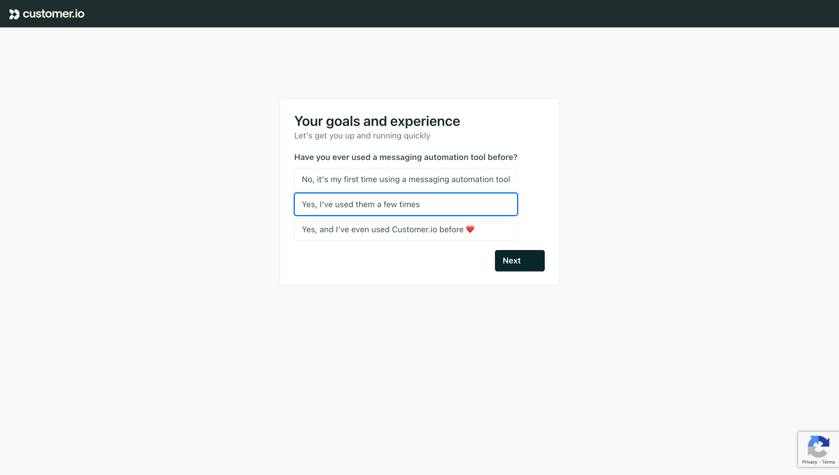 Customer.io Skills Setup