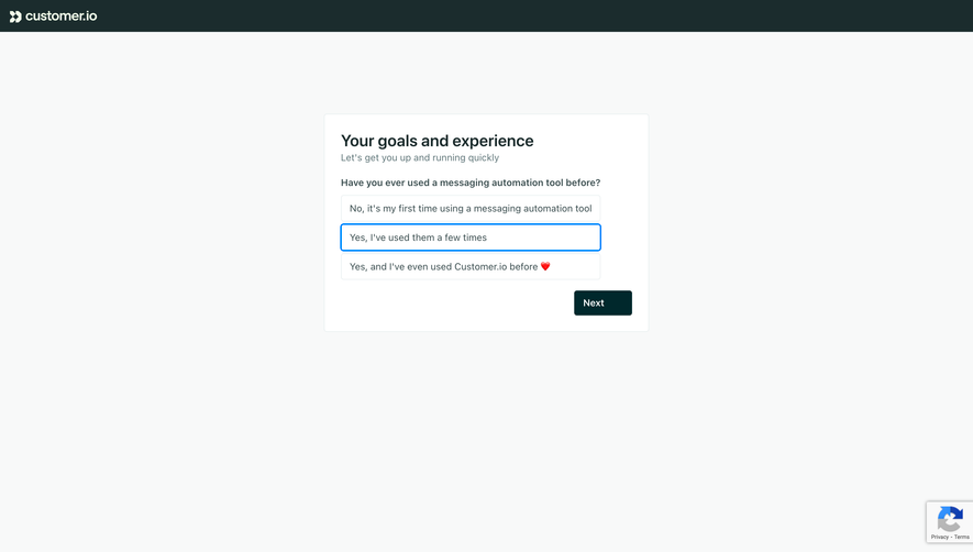 Customer.io Skills Setup