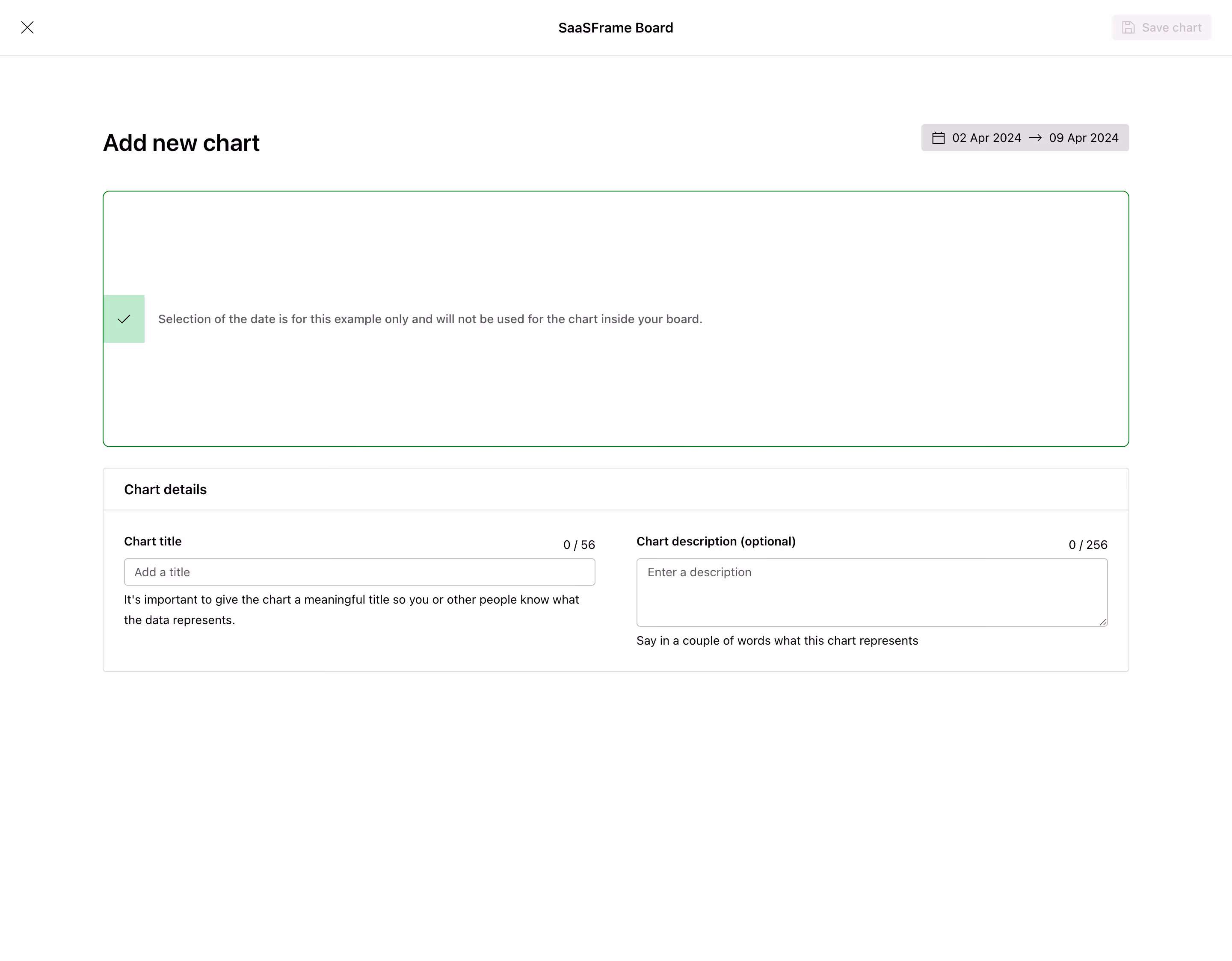 Checkout.com Add Chart To Board