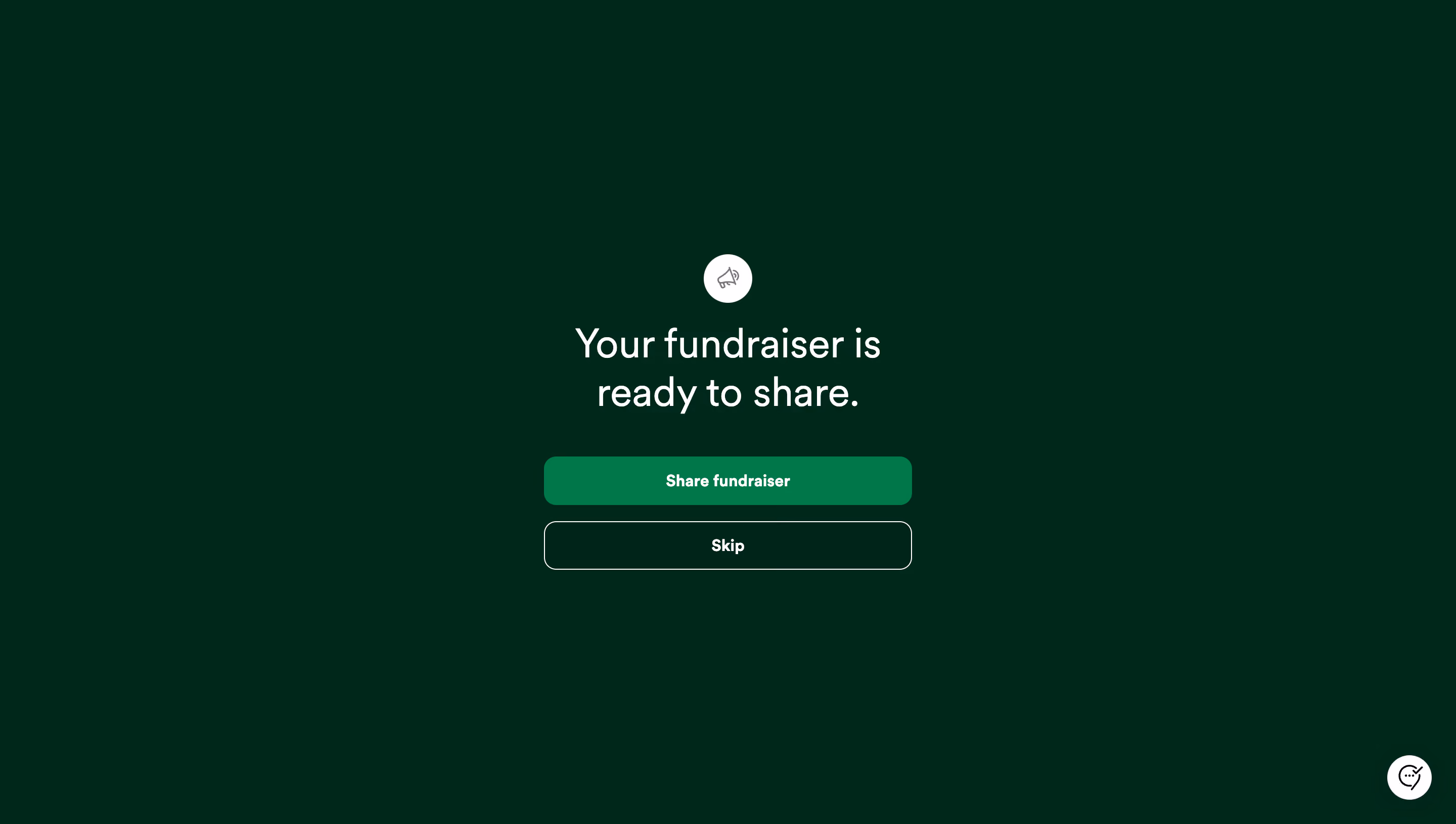 GoFundMe Foundraiser Successfully Created