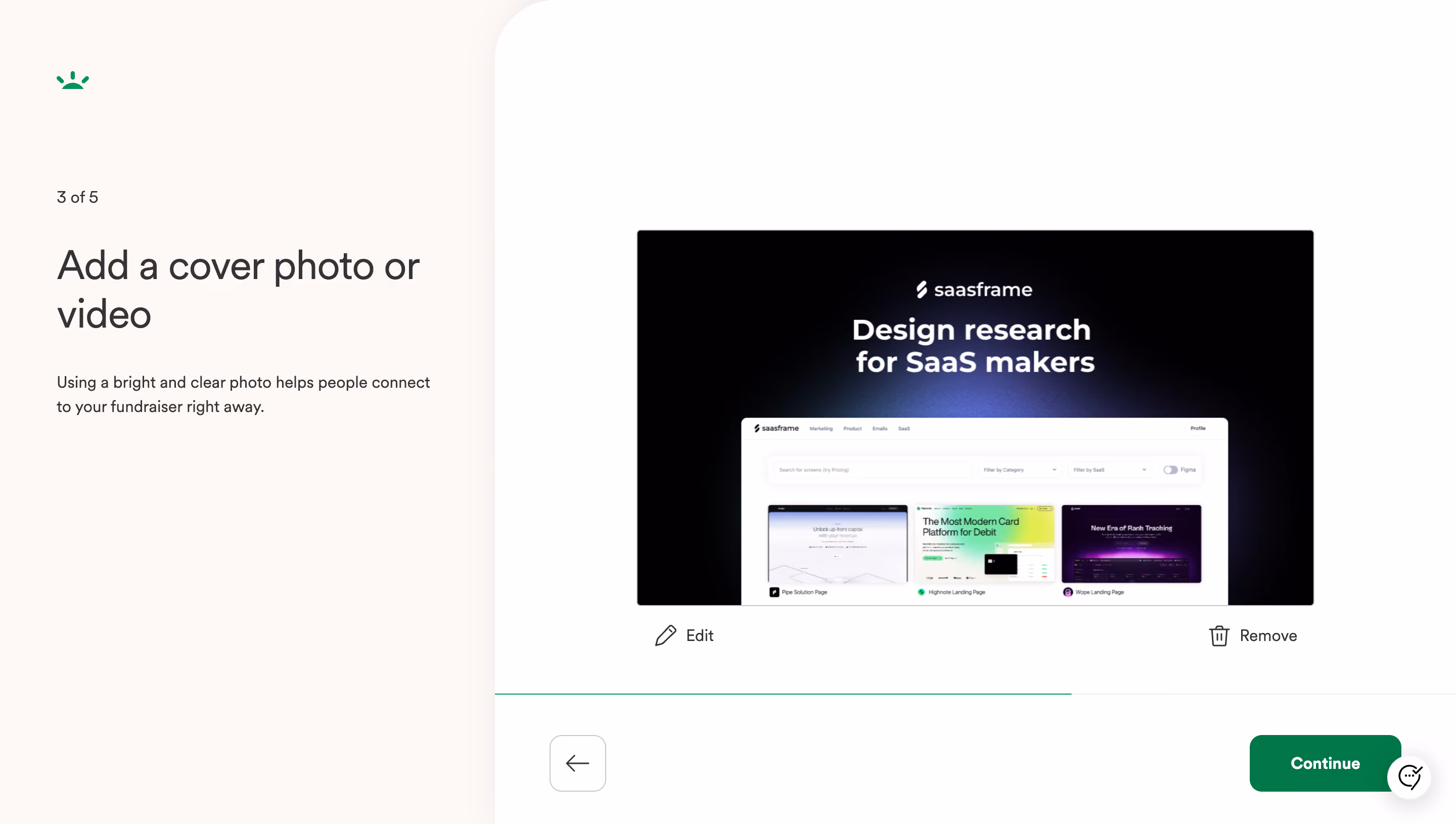 GoFundMe Foundraiser Cover Photo Setup