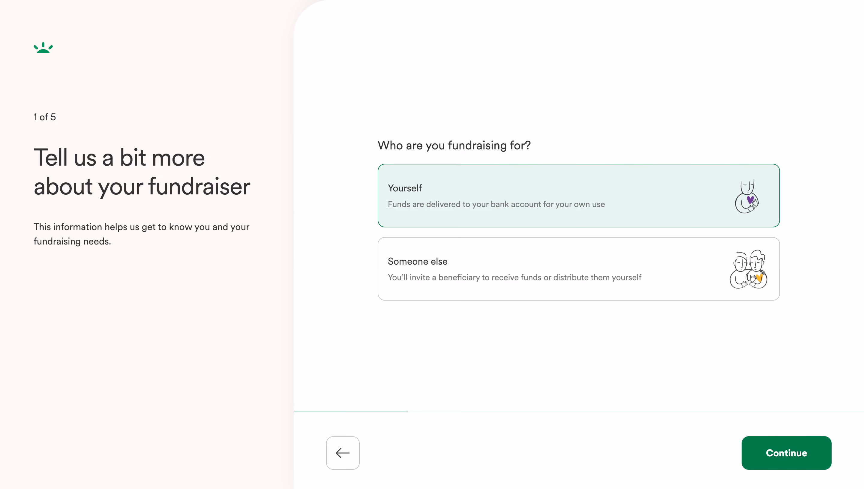 GoFundMe Foundraiser Setup