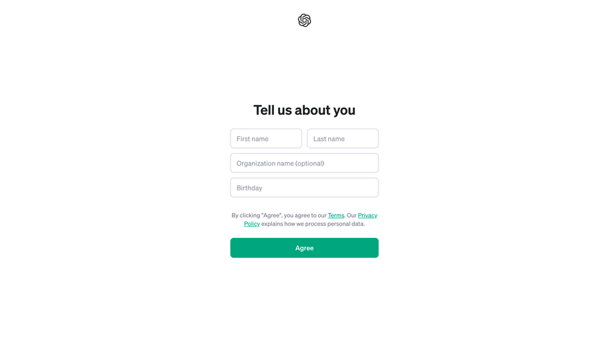OpenAI Account Setup