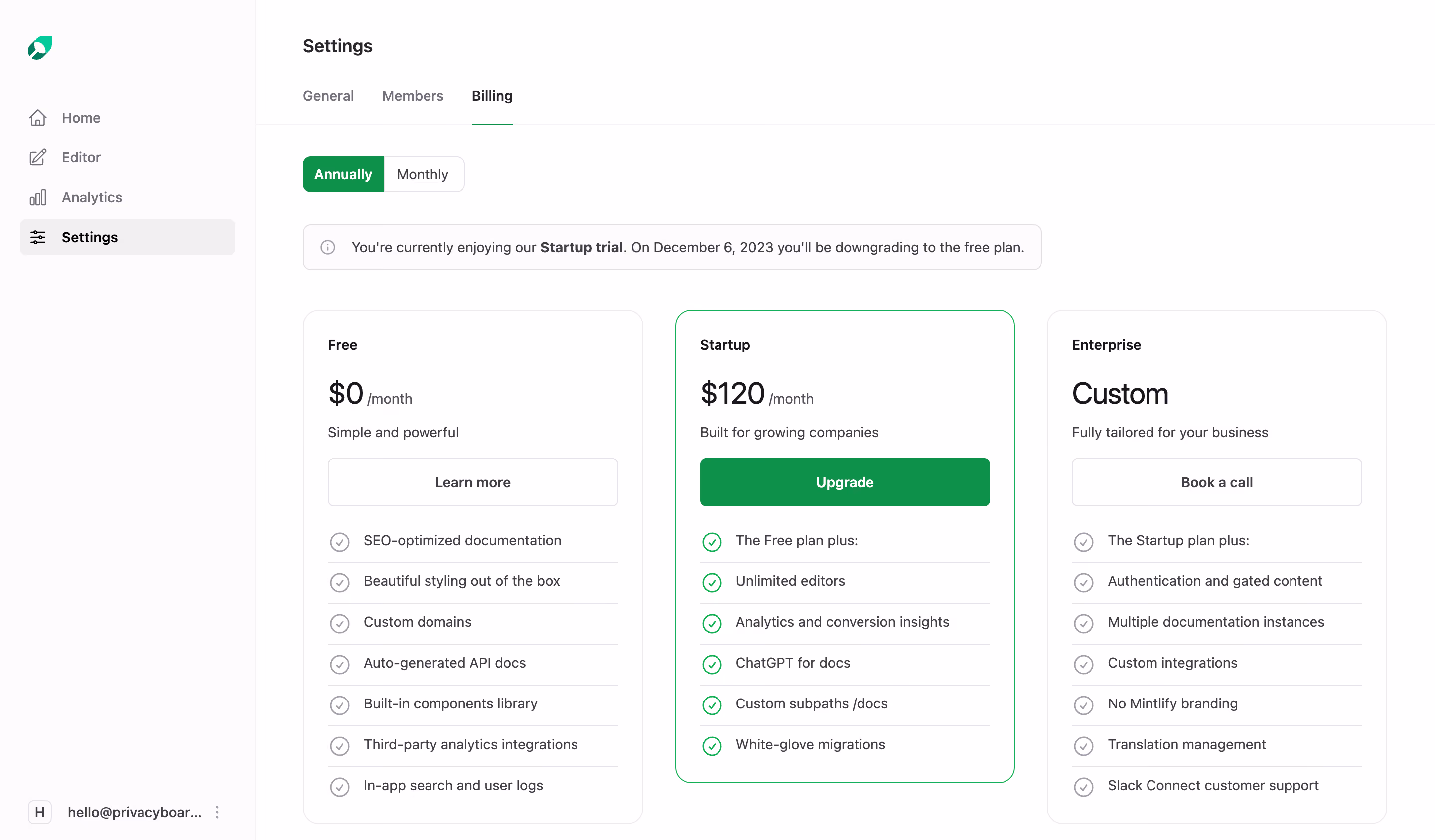 Mintlify Plans
