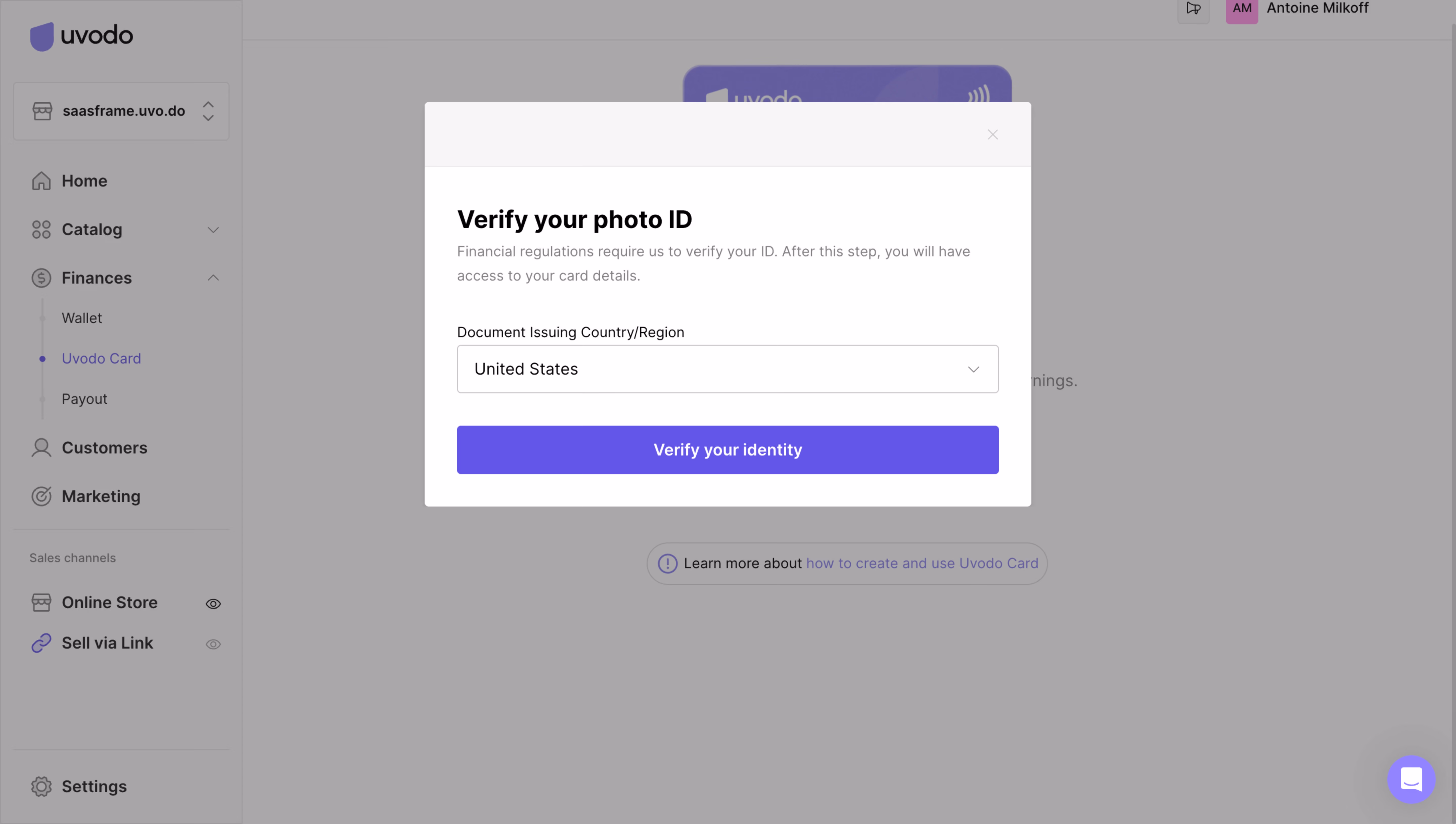 Uvodo ID Verification