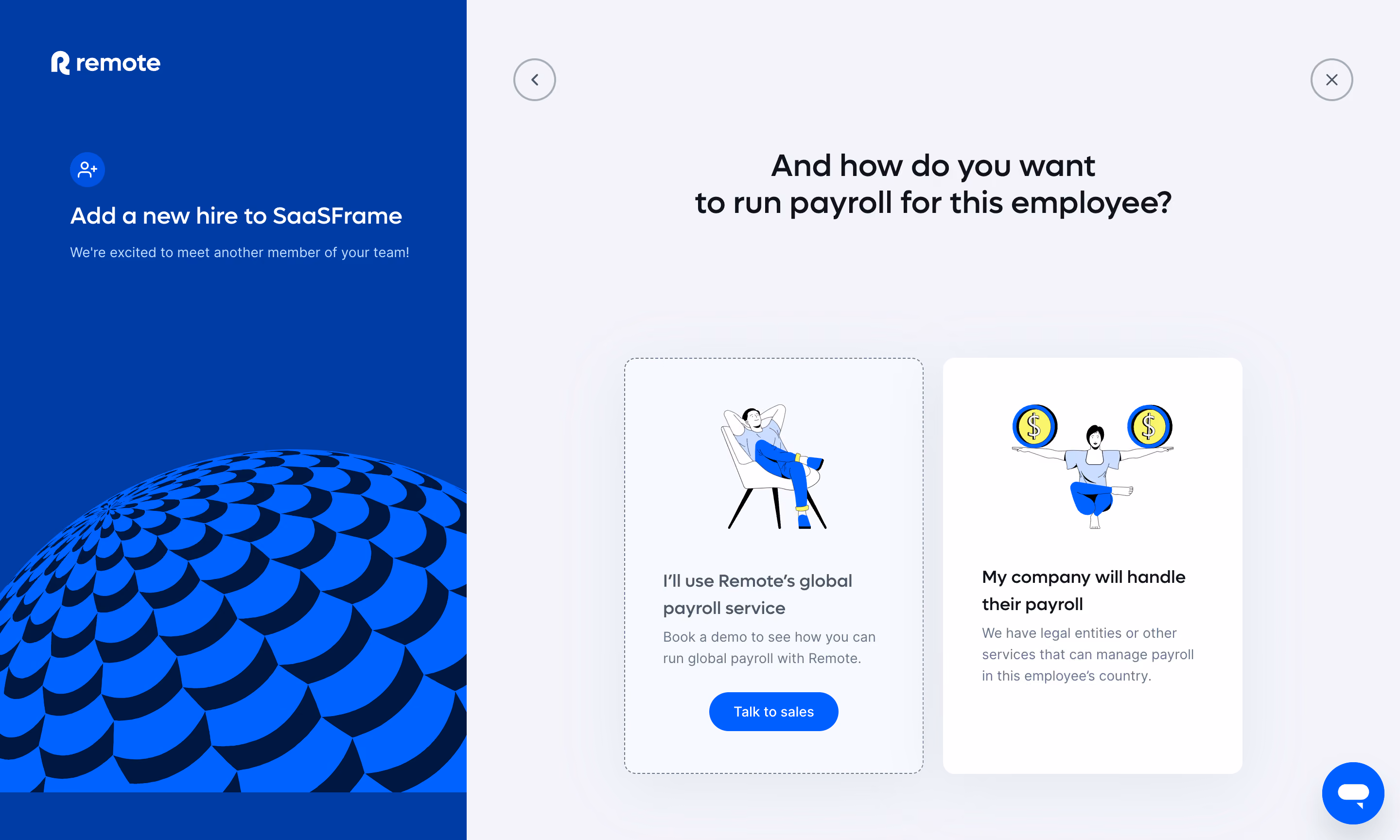 Remote Add A New Hire