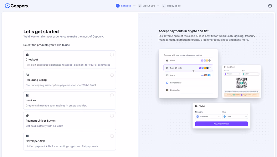 Copperx Account Setup