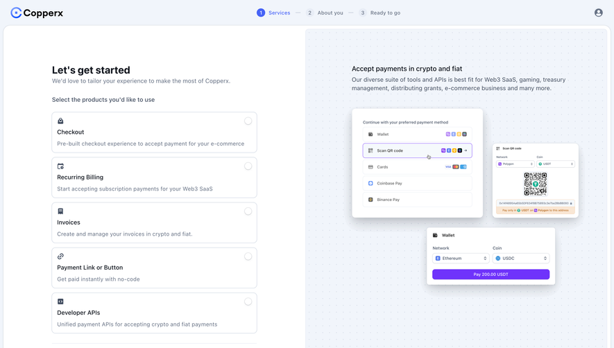 Copperx Account Setup