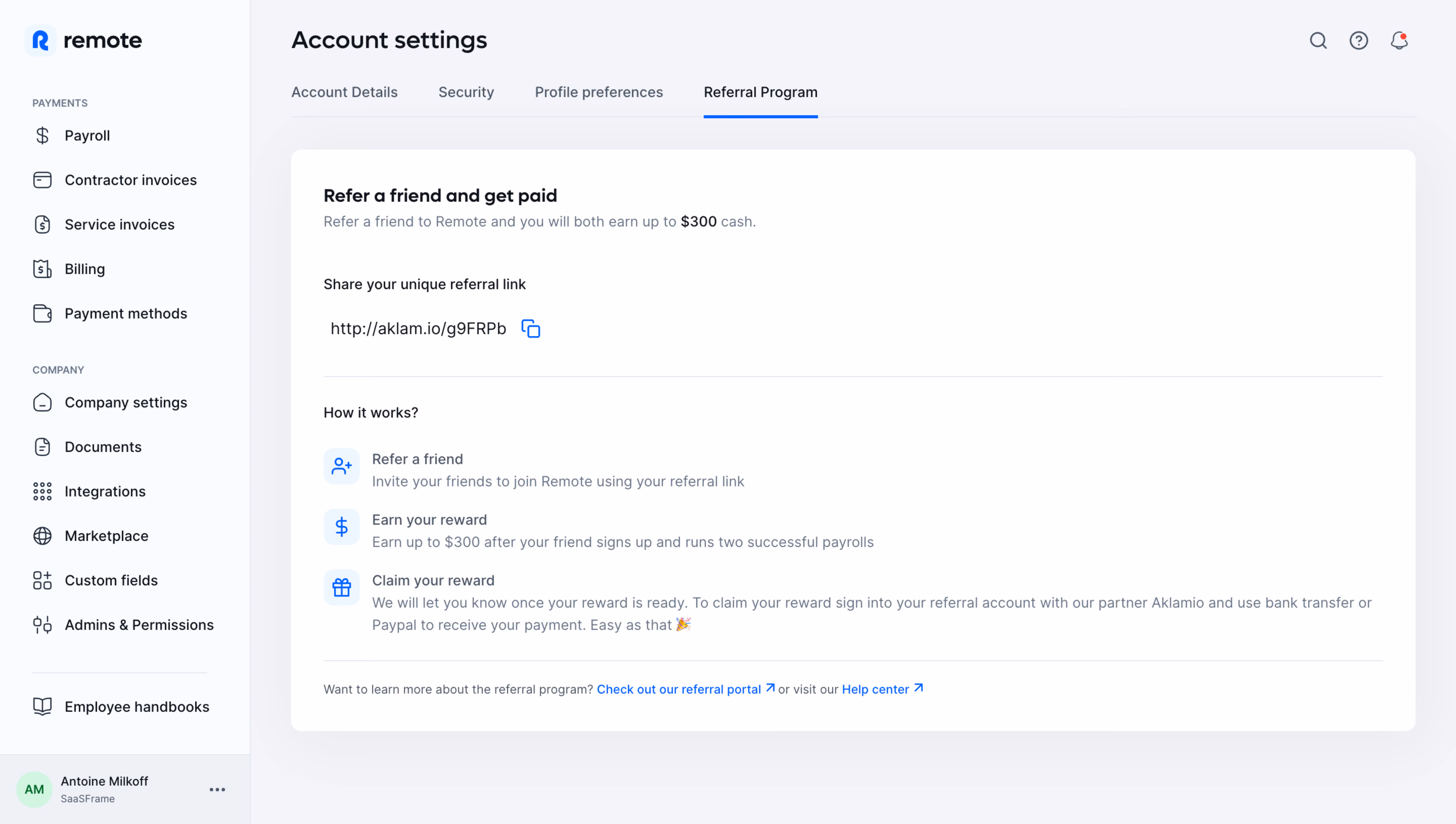Remote Referral 