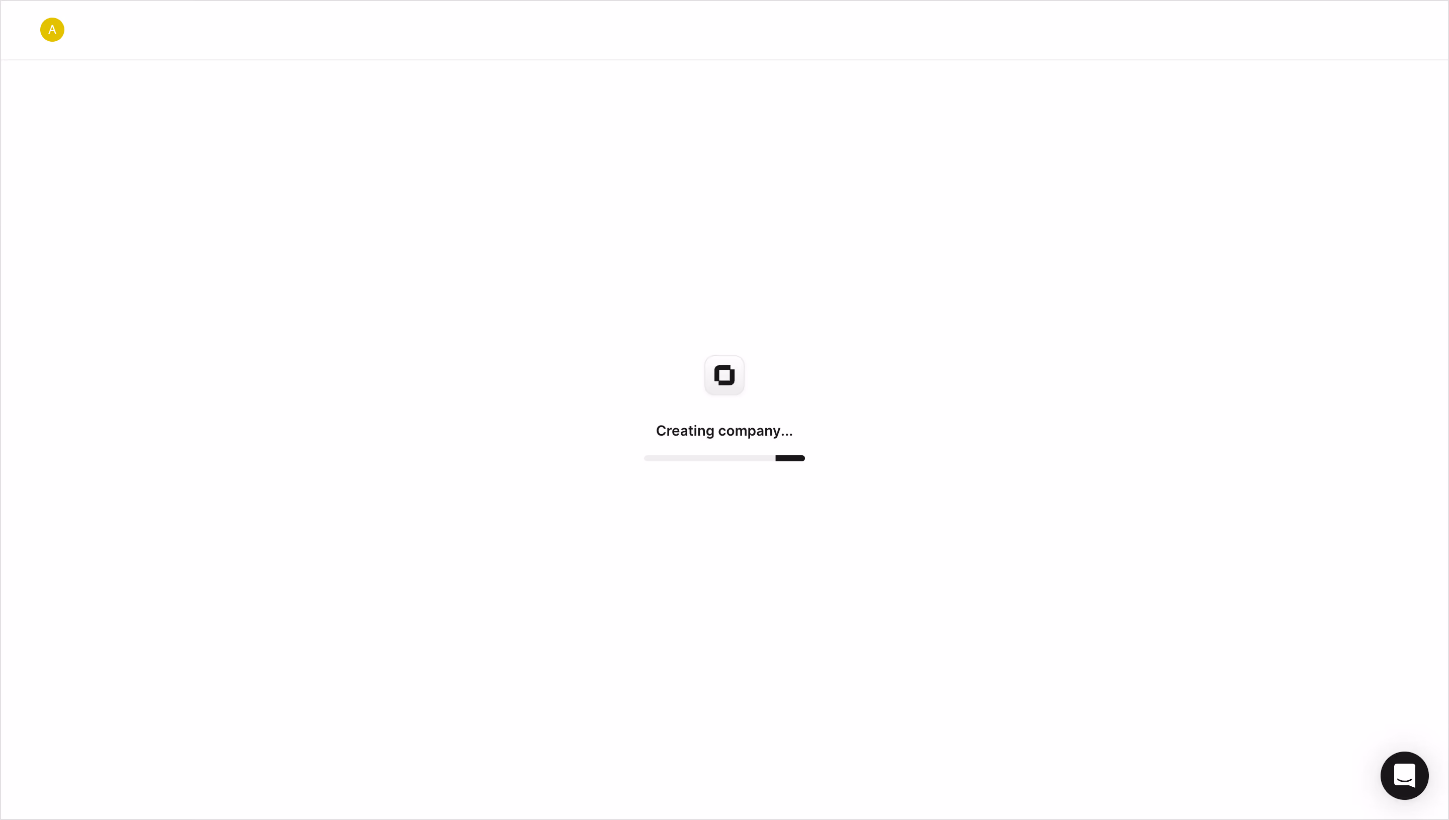 Frame Creating Company Loading Screen