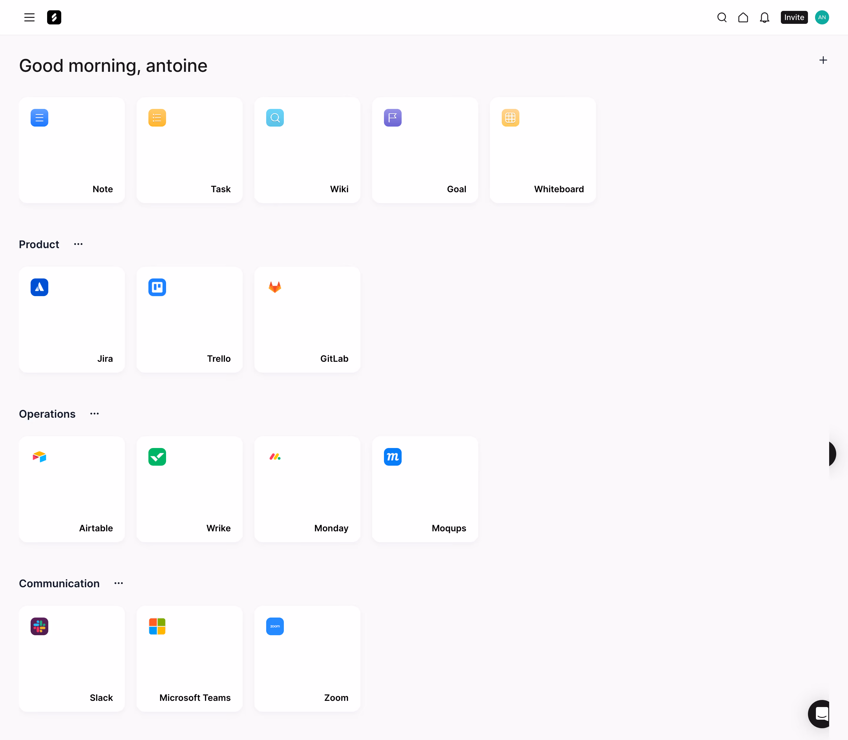 Frame Dashboard