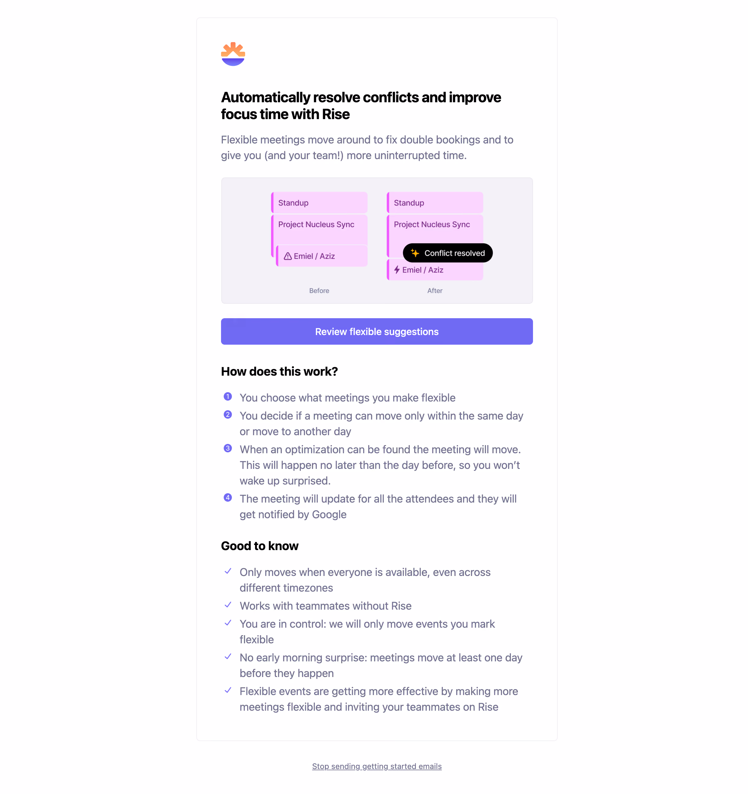 Rise Onboarding Email
