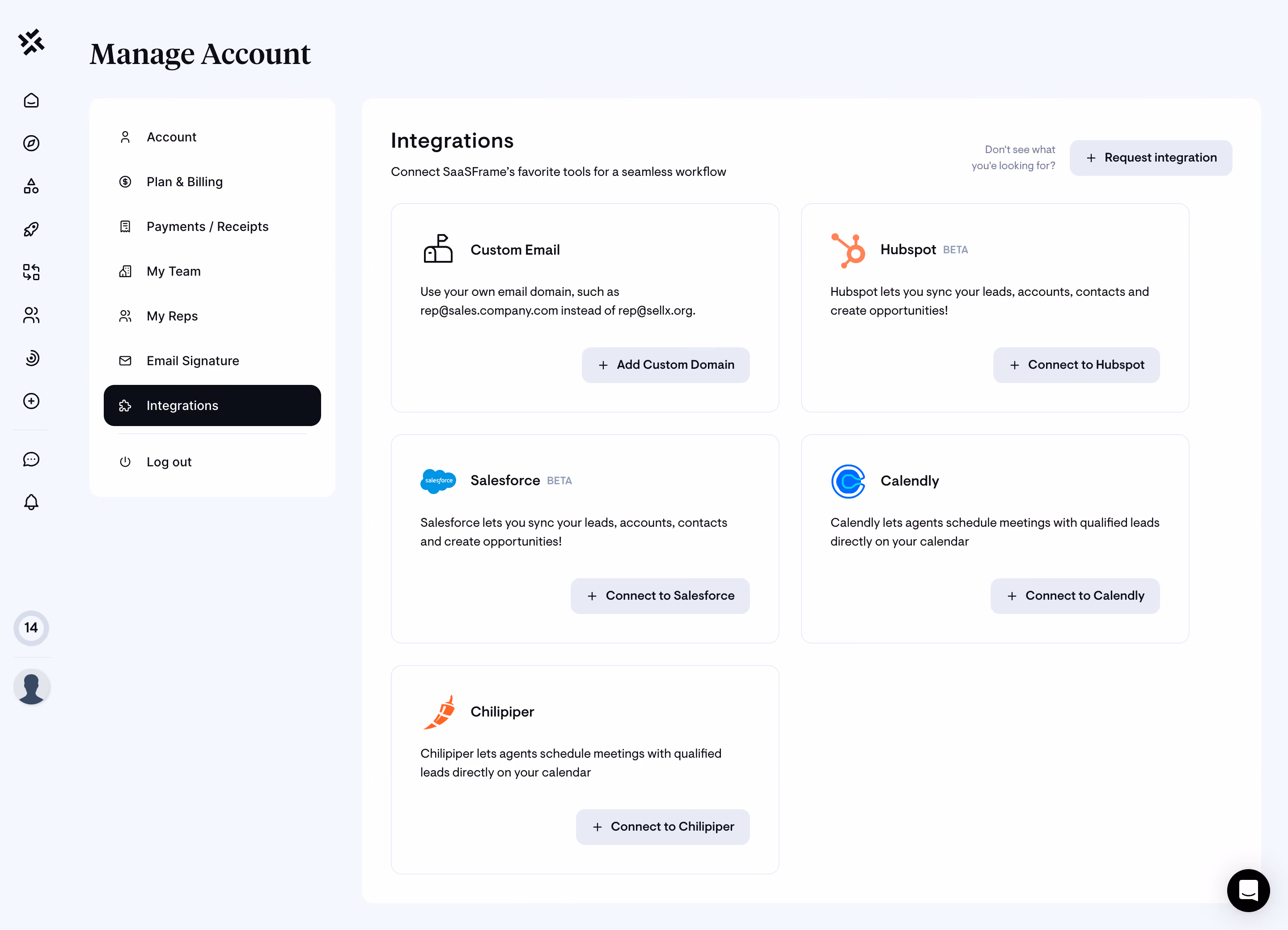 Sellx Integrations