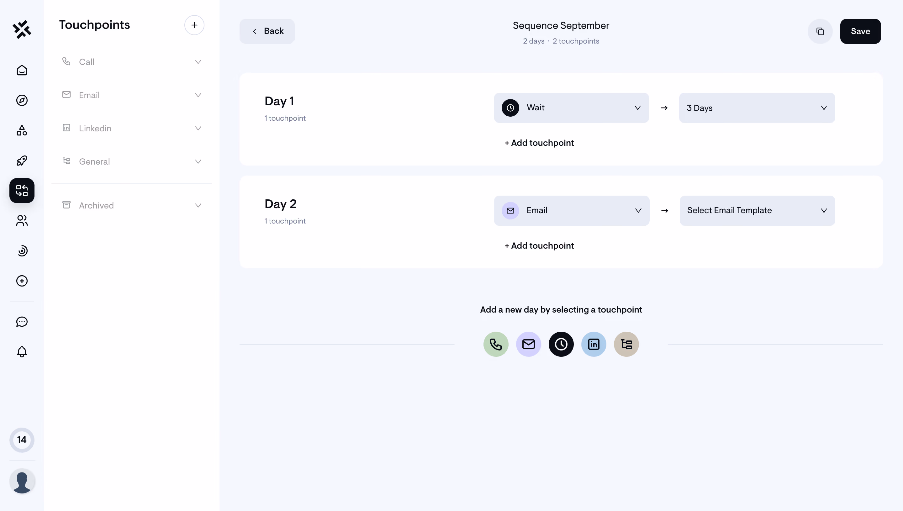 Sellx Create A Sequence