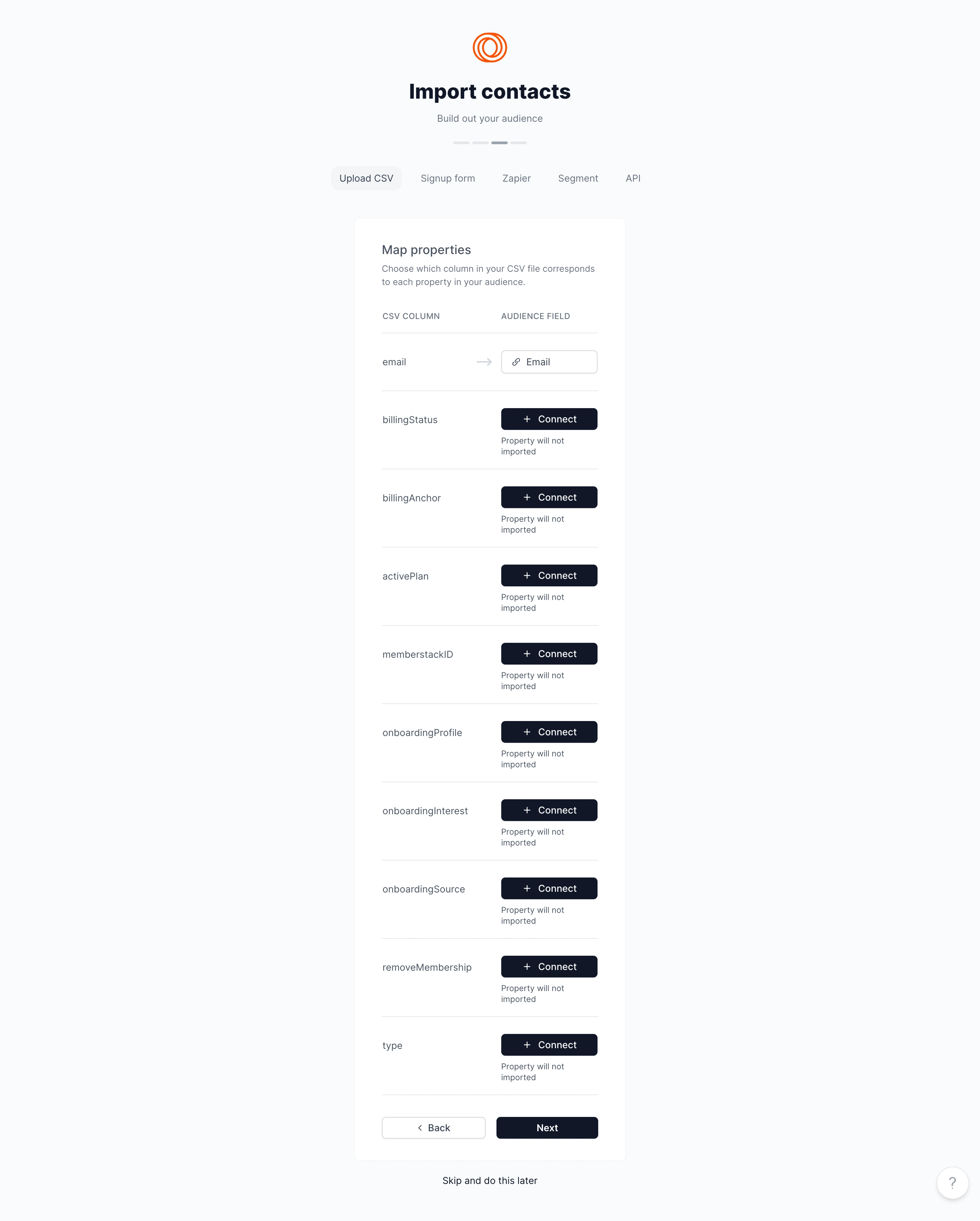 Loops Import Data
