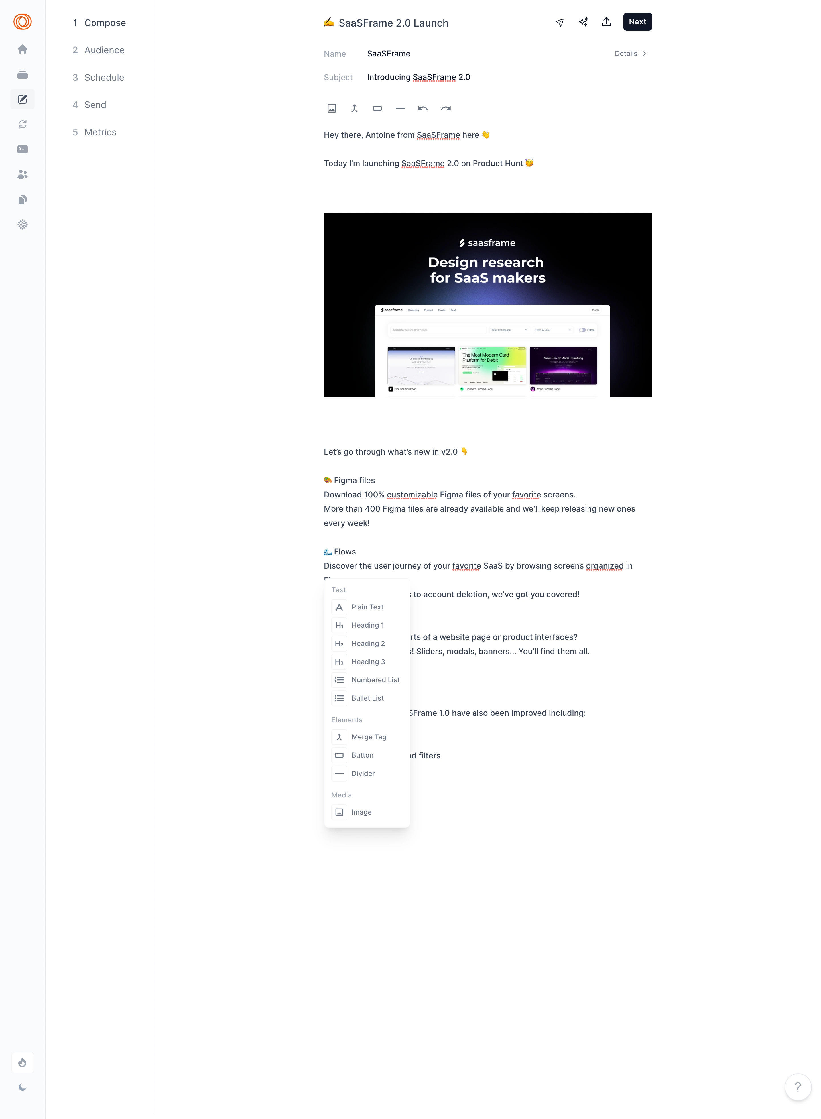 Loops Write An Email
